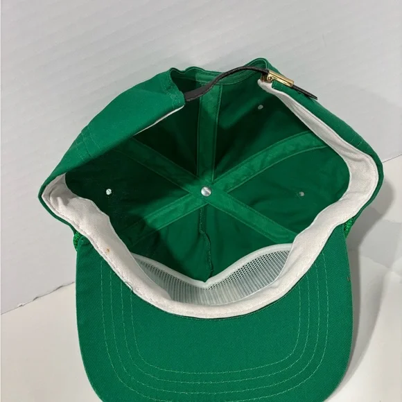 Vtg Ducks Unlimited Embroidered Green Cap Hat Adjustable Rope Accent - Picture 6 of 7